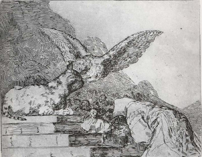 Francisco Goya Gatesca pantomima China oil painting art